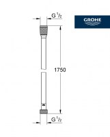 MEDIDAS FLEXO DUCHA 175cm SILVERFLEX GROHE